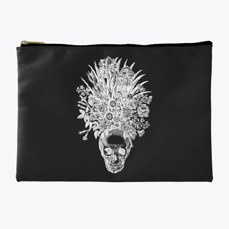 May Queen Skull w/ Floral Headdress