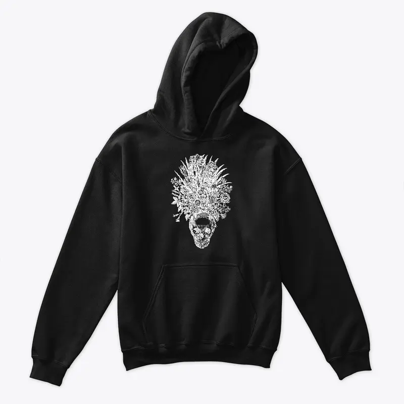 May Queen Skull w/ Floral Headdress